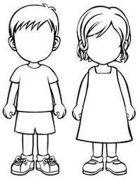 Including easter and christmas pictures to color in and biblical scenes of miracles and events from the bible. Image Result For Simple Human Body Outline Coloring Pages For Girls People Coloring Pages Family Coloring Pages