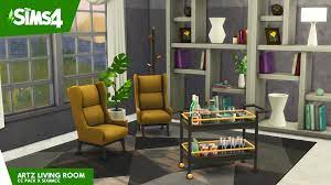 See more ideas about sims 4 cc furniture, sims 4, sims. The Sims 4 Artz Living Room Cc Stuff Pack Is Here