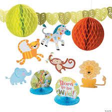 Jungle Baby Shower Decorating Kit 10 Pc Oriental Trading