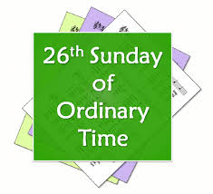 Liturgy of the hours prayers, daily mass readings, rosary meditations and the complete liturgical calendar. Liturgytools Net Hymns For The 26th Sunday Of Ordinary Time Year C 29 September 2019