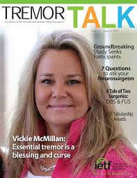 Vickie McMillan: Essential tremor is a blessing and curse