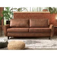 Grande sélection de canapés convertibles au style affirmé livrés à domicile ou à retirer le canapé convertible vous permet de profiter d'un salon accueillant et chaleureux. Dan Canape Droit 3 Places Convertible Style Industriel Avec Coffre De Rangement Couleur Marron Achat Vente Canape Sofa Divan Soldes Sur Cdiscount Des Le 20 Janvier Cdiscount