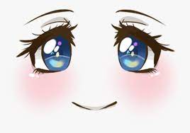 Seeking for free anime face png images? Clip Art Anime Face Png Anime Eyes Transparent Background Png Download Transparent Png Image Pngitem
