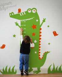 Alligator Growth Chart Decal