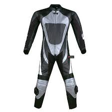 New Mens 2pc Motorcycle Leather Racing Hump 2 Pc Two Piece