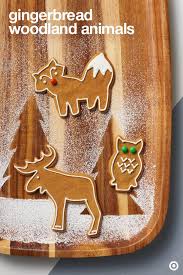 Gingerbread Woodland Animals Recipe Target Recipes Christmas Gingerbread Cookies Christmas Gingerbread Cookies Recipe Gingerbread Cookies Decorated