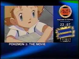 Never work with children or animals: Vhs Vault Directv Trailers And Bumpers For Pokemon 3 The Movie 2002 Youtube