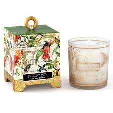 Enchanted Garden Candle In A Box By Michel Design Works Handmade Candles Soy Wax Candles Soy Wax Scented Candles
