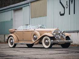 1932 Packard Twin Six Individual Custom Sport Phaeton In The Style Of Dietrich Classic Cars Ford Classic Cars Classic Cars Vintage