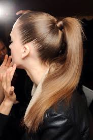 Ideal for the office, a day spent. How To Get A Runway Perfect Slicked Back Pony Camille Styles
