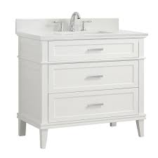 Browse our elevated, floor and wall vanities to find the ideal model that will transform your bathroom into a functional and. Home Decorators Collection Woodfall 35 20 In W X 21 60 In D Vanity Cabinet Only In White Woodfall 36w The Home Depot 30 Inch Bathroom Vanity 36 Inch Bathroom Vanity Bathroom Furniture