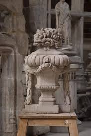 Collection Demotte Andree Mace Renard Flower Urn Ornament Decor Garden Urns