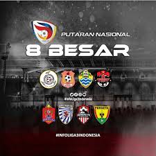 League three) is the lowest tier in indonesian football league system.1 formed as liga nusantara in 2014, this league occupies the third tier and consisted of 2 rounds: Jadwal 8 Besar Liga 3 Indonesia Riau Tersisa 1 Tim Bertuahpos