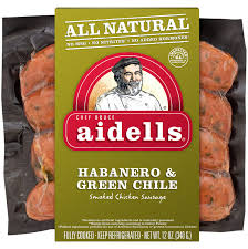 More than 10 aidells chicken apple sausage nutrition at pleasant prices up to 28 usd fast and free worldwide shipping! Order Aidells All Natural Smoked Chicken Sausage Habanero And Green Chile Fully Cooked Fast Delivery