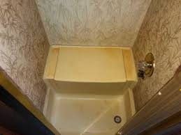 Rv retractable rolling shower door platinum recpro. How To Make An Old Rv Shower Look Like New Your Rv Lifestyle