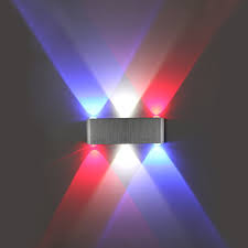 .projector light car interior lights car roof decoration light gift for cars bedrooms and parties blue star projector night light, adjustable usb laser light romantic. Lemonbest Modern Wall Sconce Up And Down Lighting Spotlight Fixture Led Decorative 6w Light For Home Theater Studio Hallway Porch Bedroom Bathroom Vanity Lighting Blue White Red Amazon Com