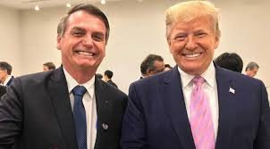 HOY / Bolsonaro dice que desea asistir a la "nueva investidura" de Donald  Trump