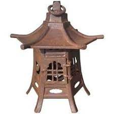 Japanese Fine Cast Iron Lantern Iron Lanterns Old Lantern Antique Cast Iron