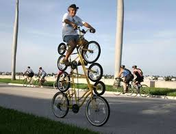 Quadruple Bicycle Cycling Funny Bicycle Bike Design