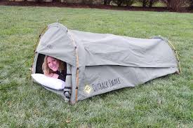 Balloon valances are commonly made of lightweight cotton material. All In One Australian Swag Tents Hit U S Camping Market Gearjunkie