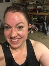 This is the sweaty selfie for all three of us today🤣 day 22/30 done. a  run, walk and DEKA workout this morning! Great job ladies💯💯🤩