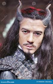 Aaron Que Joga O Diabo Do Gado Foto de Stock Editorial