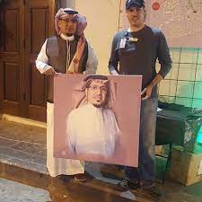 لوحة رسم بورترية للاستاذ عادل المعمري سناب اشراق جدة لايف من اعمالي الفنان محمدغبره 2017 جدة جدرانية جدة وايامنا الحلو paper shopping bag shopping bag decor