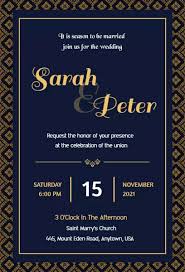 Over the years we've seen many a styled shoots march through the pages of smp, but none quite like this. 350 Customize Wedding Invitation Templates Free Photoadking