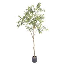 Ratings, based on 2 reviews. Bluecho 6ft Faux Olive Tree Potted Silk Artificial Fruit Plants Tree In Pots For Home Decor Indoor Outdoor 6 Ft Buy Online In Antigua And Barbuda At Antigua Desertcart Com Productid 211429689