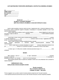Verbul a avertiza este de origine latina (advertere) si înseamna în asadar, retrogradarea se plaseaza la pragul desfacerii disciplinare a contractului de munca, fiind totusi posibila înca îndreptarea persoanei care a savârsit o grava abatere disciplinara. Model Sanctiune Disciplinara