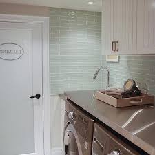 Ikd used ikea kitchen cabinetry in this laundry room to turn it from weak to chic! Laundry Rooms Ikea Sektion Cabinets Design Ideas