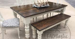 Farmtastic Table In Antique White Milk Paint Arm R Seal Topcoat Staining Furniture Antique White Furniture Painted Dining Table