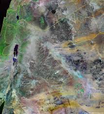 Map of jordan in circle. Jordan Map And Satellite Image