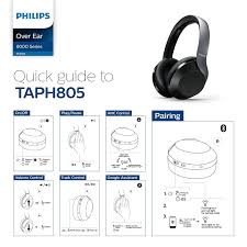 Philips malaysia sdn bhd level 8, menara axis 2, jalan 51a/223 46100 petaling jaya selangor, malaysia. Philips Taph805bk Hi Res Audio Wireless Over Ear Headphone Black Color Original 1 Year Warranty By Philips Malaysia