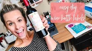 Each material was tested for exact pressure settings and its cricut preset equivalent. Easy Diy Wine Label Stickers With Your Cricut Sticker Paper Print Then Cut Wine Label Stickers Youtube