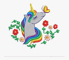 Free embroider mickey mouse, minnie mouse, donald, daisy, goofy, pluto, and others. 9 Unicorn Machine Embroidery Designs Example Image Illustration Hd Png Download Kindpng