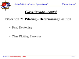 United States Power Squadrons Chart Smart Usps