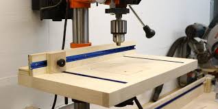 How To Build A Simple Drill Press Table Drill Press Table Drill Press Woodworking Drill Press