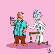 Rick And Morty X King Of The Hill Rick And Morty Rick Morty