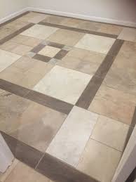 Patchwork Tile Floor Completely From Leftover Tile From The Rest Of The House Office Tile Floor Flooring Patchwork Tiles Floor