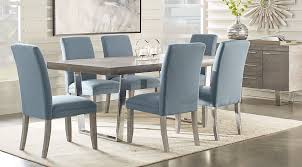 Cindy Crawford Home San Francisco Gray 5 Pc Dining Room Rectangular Dining Room Table Dining Room Sets Grey Dining Tables