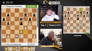 Га́рри ки́мович каспа́ров, russian pronunciation: Kasparov Escapes Vs Carlsen In 1st Clash In 16 Years Chess Com