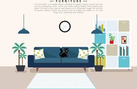 Check out our living room art selection for the very best in unique or custom, handmade pieces from our принты shops. Furniture Advertising Living Room Layout Colored Cartoon Free Vector In Adobe Illustrator Ai Ai Format Encapsulated Postscript Eps Eps Format Format For Free Download 2 41mb