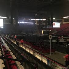 save mart center section 124 rateyourseats com