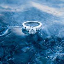 Engagement Ring Resting On Top Of An Iceberg In Iceland Icelandwedding Ringshot Howheasked Jokulsarlon Glaci Engagement Rings Iceland Wedding Ring Shots