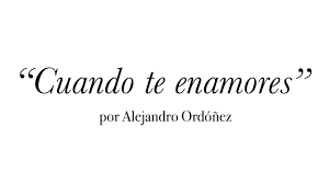 Vos, cuando te enamorás, ¿cómo sos? Ojala Te Enamores Alejandro Ordonez Youtube
