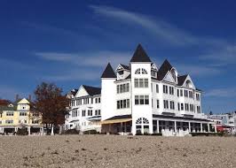 We had a room overlooking the lake and it was so beautiful. Hotel Iroquois From The Waterfront Picture Of Hotel Iroquois Mackinac Island Tripadvisor