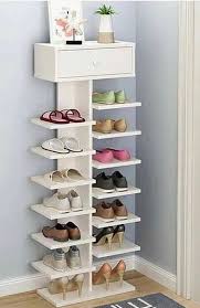 27 Awesome Shoe Rack Ideas Concepts For Storing Your Shoes Closet Entryway Diy Rotating Bed Wood Shoe Rack Storage Furniture Bedroom Closet Shoe Storage