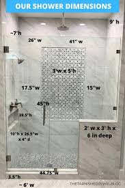 A midi 4 tier set is 550mm wide 410mm deep 1170mm high. Shower Remodel Design Guide 10 Things You Must Know Thetarnishedjewelblog
