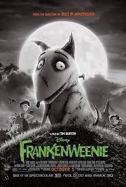 Movie Disney And Tim Burton S Frankenweenie Poster Released Tim Burton Movie Tim Burton Disney Halloween Movies